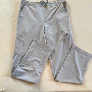 Adar scrubs jogger pants women’s size Medium gray medical nursing spa uniform
